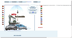 Desktop Screenshot of mitte-automobile.de